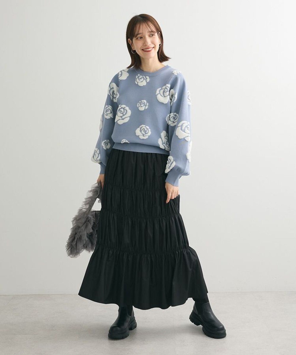 Green Parks ・ｓｗｉｎｇ　ｂｙ　バラジャカードニット 