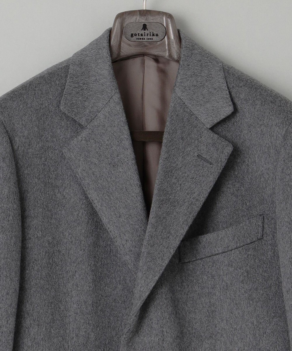 GOTAIRIKU 【MTRピュアカシミヤ】シングルブレストチェスターフィールドコート 