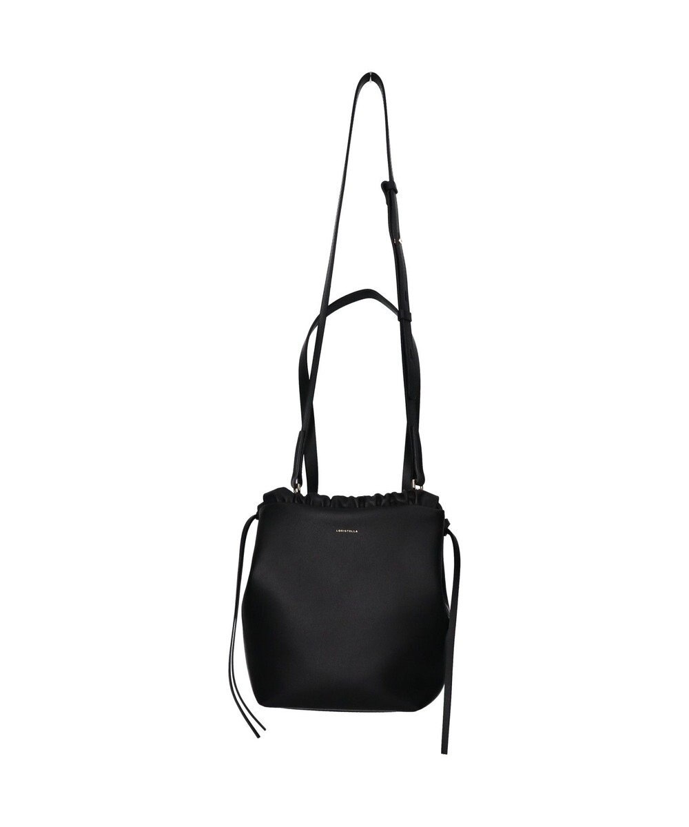 INTER-CHAUSSURES 【LORISTELLA】ソフトレザー巾着バッグ 