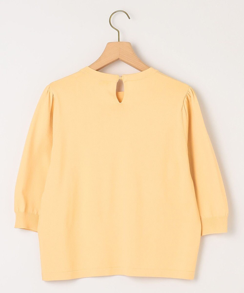 組曲 【UVケア・接触冷感】MINA 6分袖ニットプルオーバー 