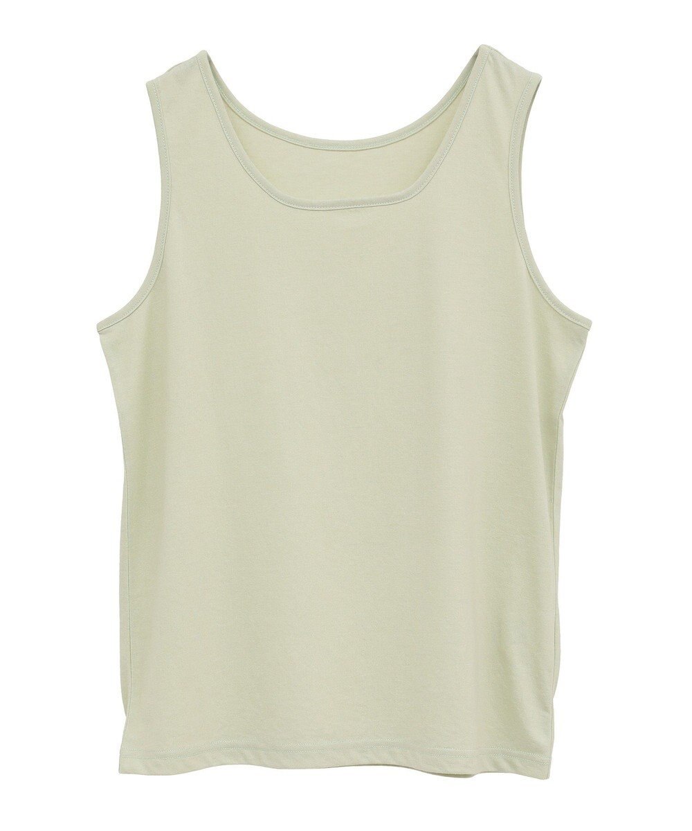 Green Parks ＳＥＴ２点マジョリカシャーリングブラウス＋タンク 