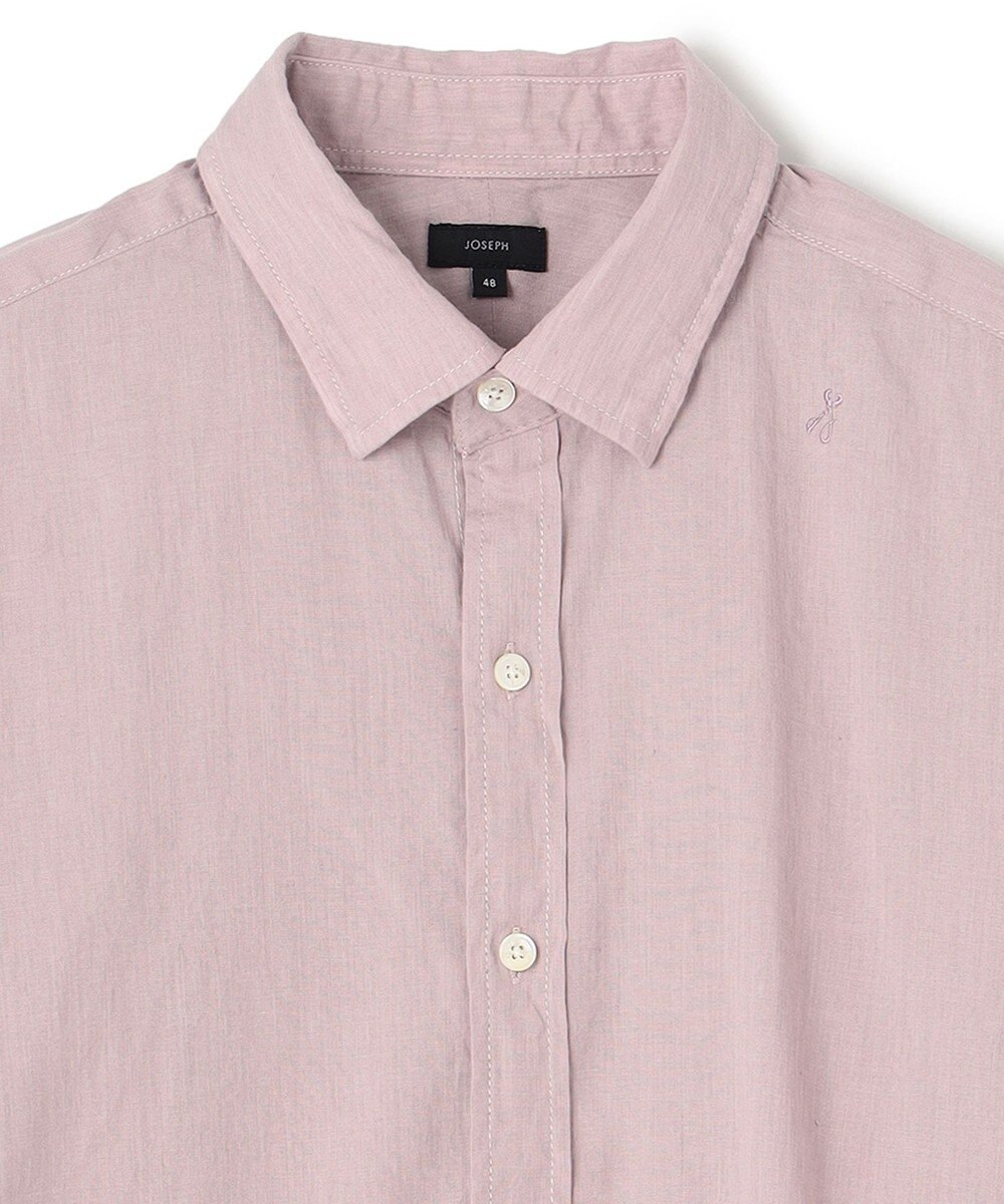 JOSEPH HOMME 【LEON 掲載】リネンストレッチブロード レギュラーカラーシャツ 