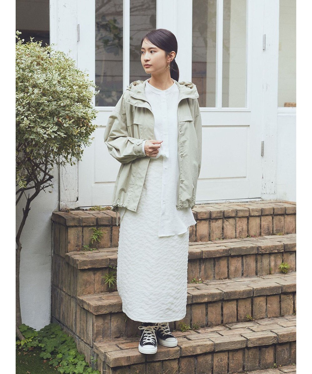 earth music&ecology テックパーカー 