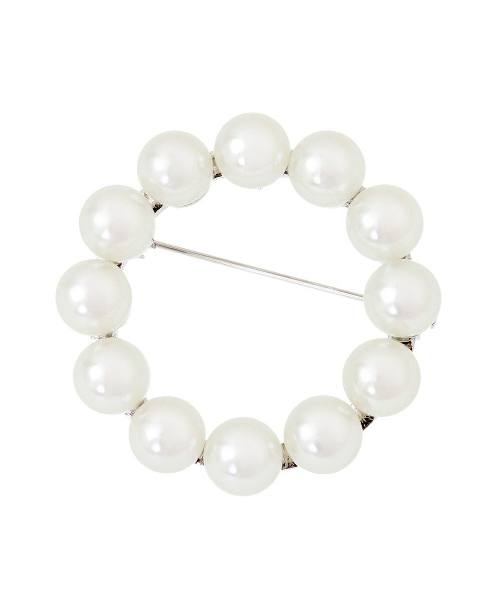 AMERICAN HOLIC パールモチーフブローチ 