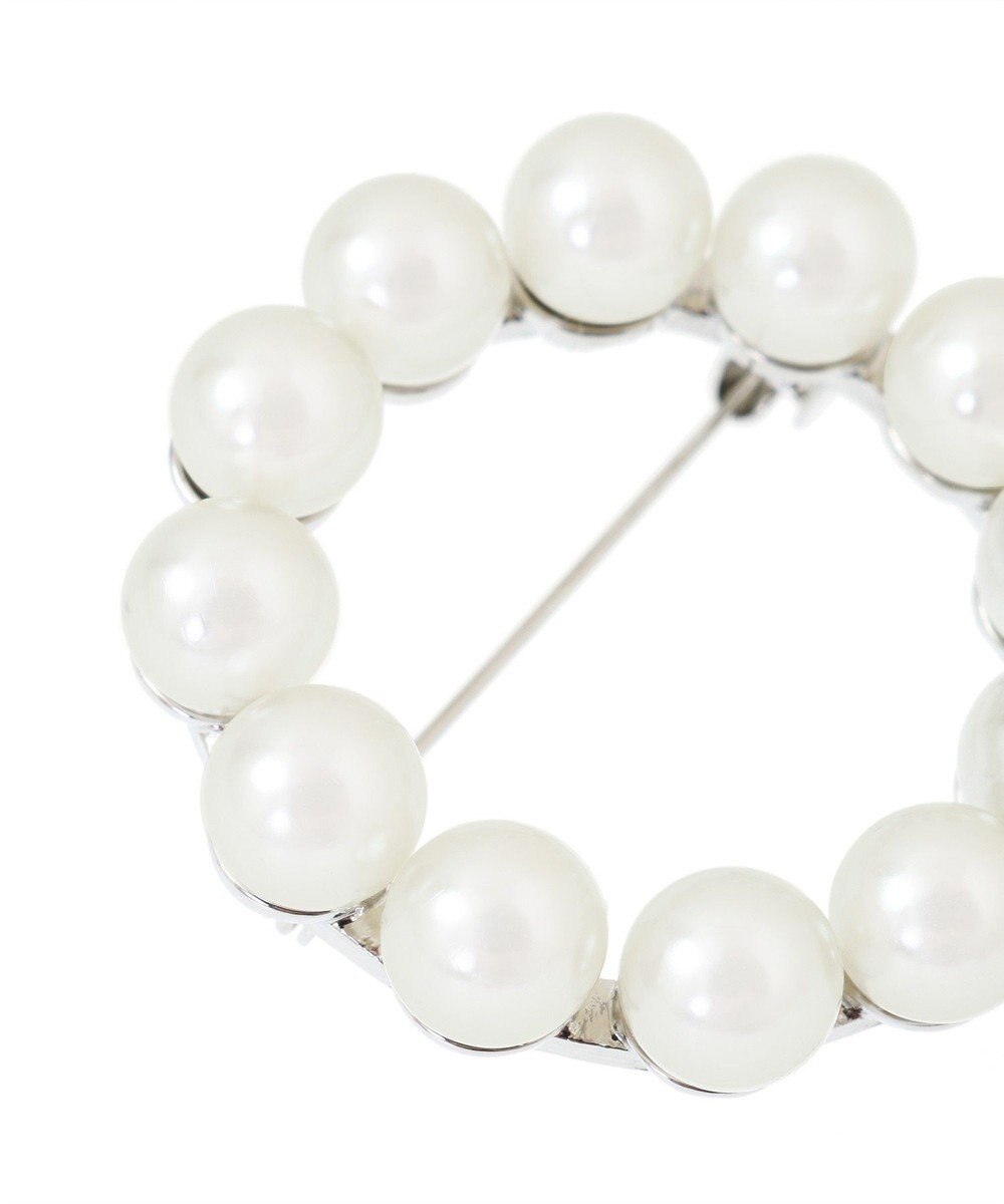 AMERICAN HOLIC パールモチーフブローチ 