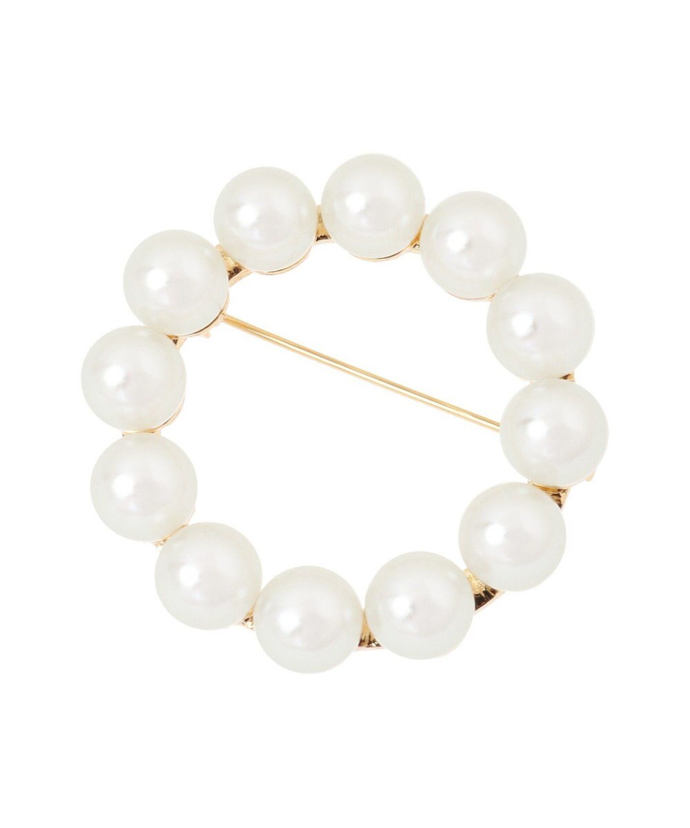 AMERICAN HOLIC パールモチーフブローチ 