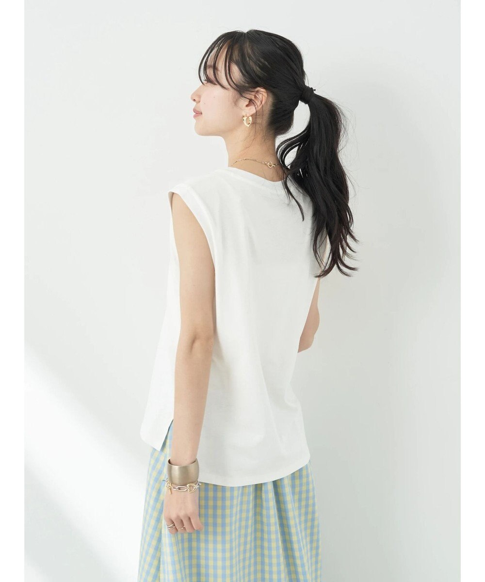 earth music&ecology ノースリーブカットソー（汗じみ防止） 