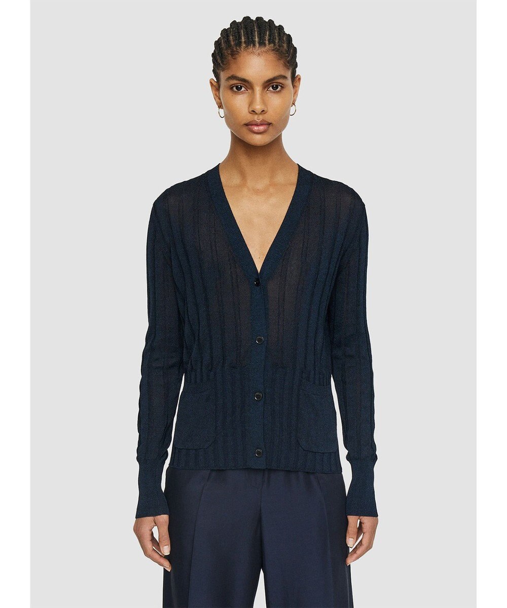 JOSEPH 【洗える】クリスピーレーヨン　カーディガン 