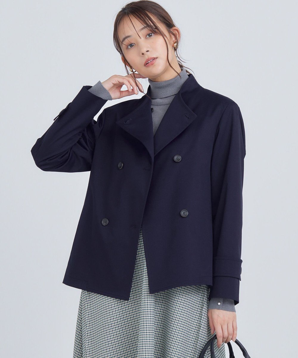 組曲 L 【WEB限定】2WAYライトトレンチ ショートコート 