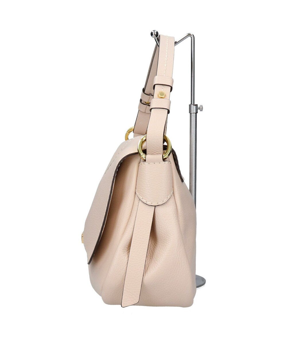 INTER-CHAUSSURES 【LORISTELLA】レザーフラップハンドバッグ 