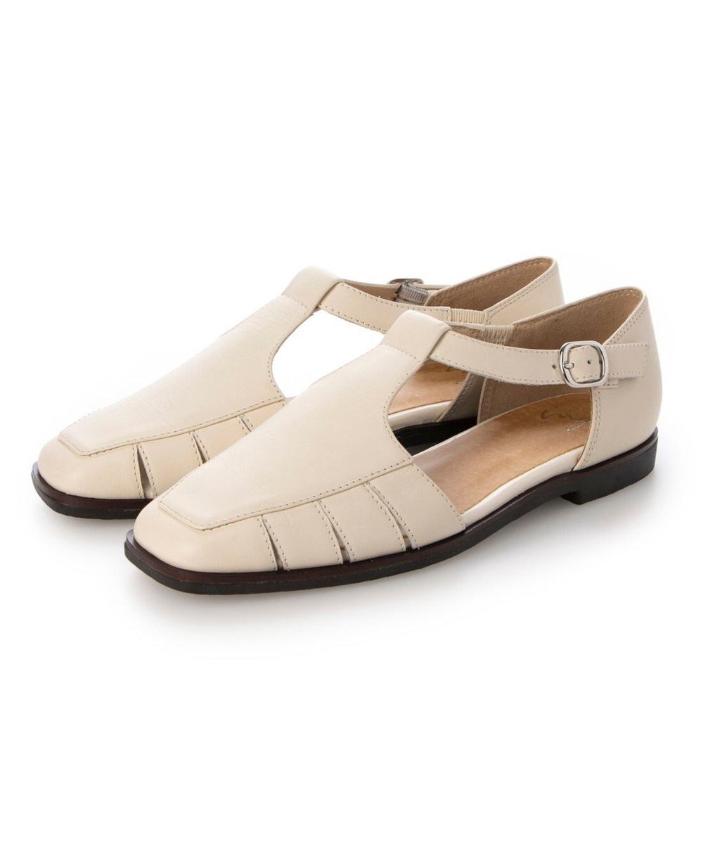 ing <ing>【WEB限定】Tストラップデザインシューズ 