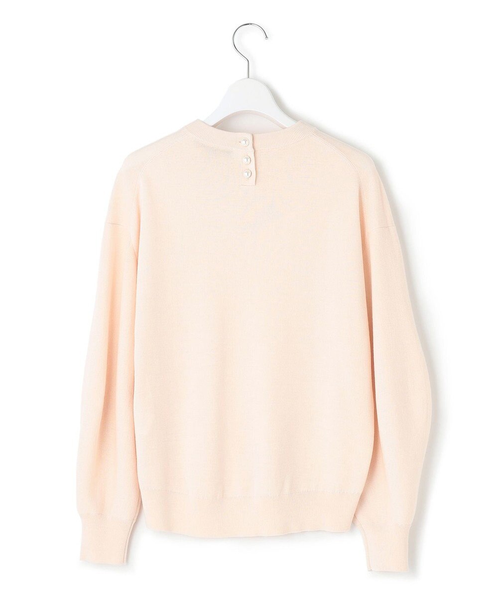 23区 ウールブレンド バック パール ニット 