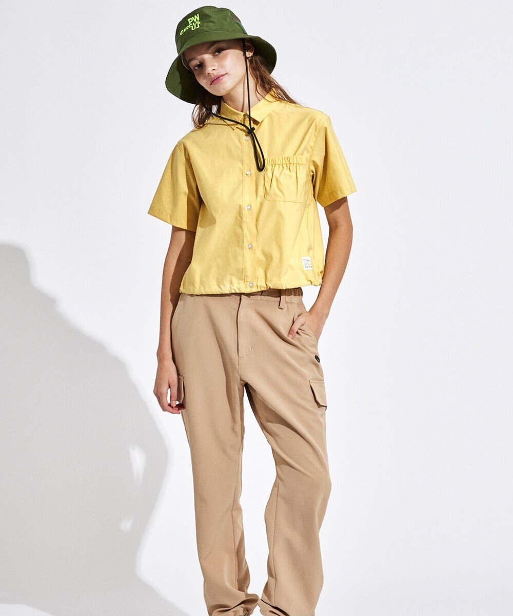 PW CIRCULUS 【WOMEN】ギャザリング シャツ ゴルフウェア レディース 