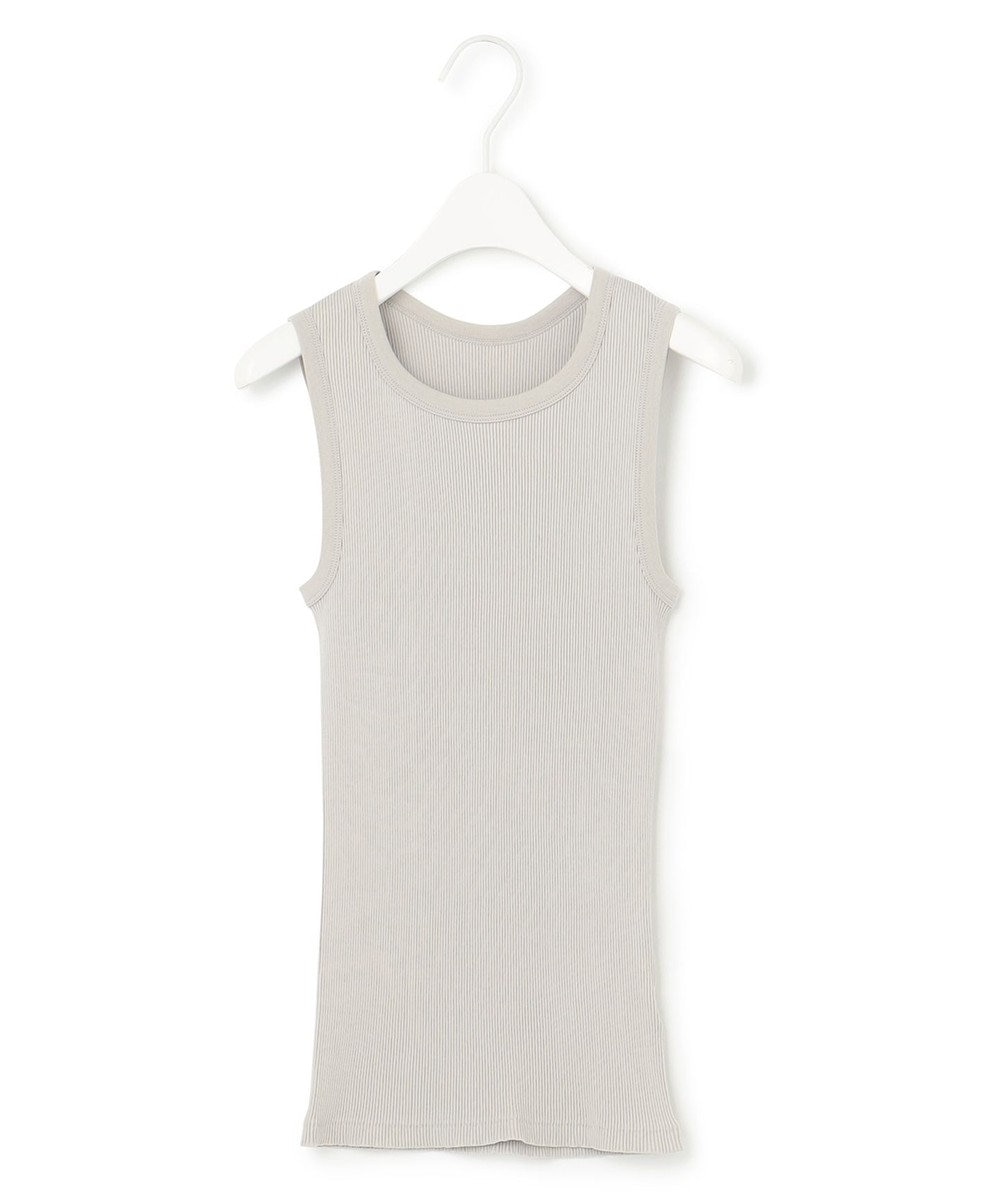 ICB 【洗える】オーガニックリブタンク ノースリーブ 