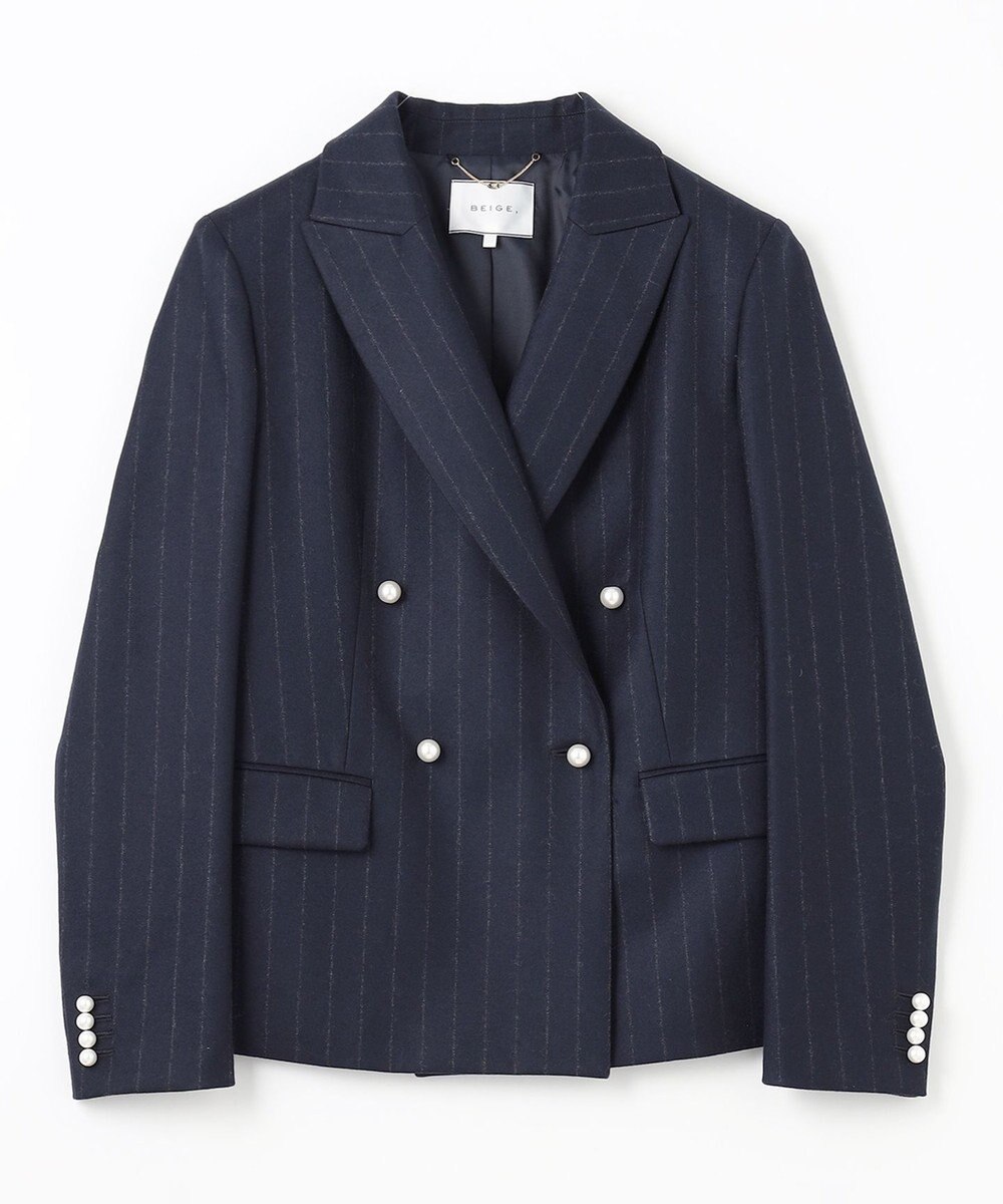 BEIGE， MARCEAU / パールジャケット 