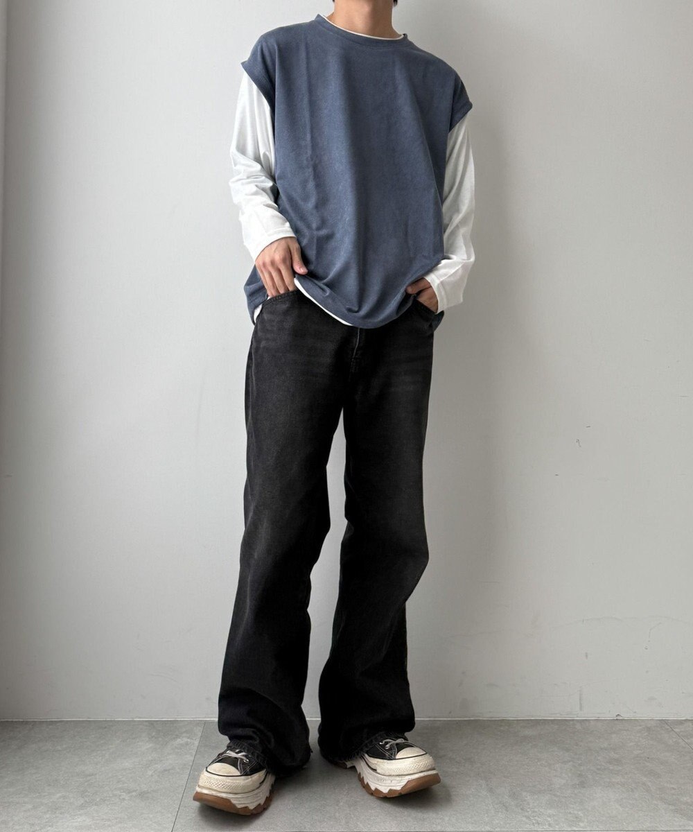 WEGO フェイクスウェードベストT（LS） 