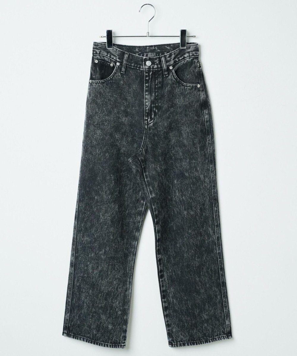 WEGO ルーズストレートデニムパンツ 