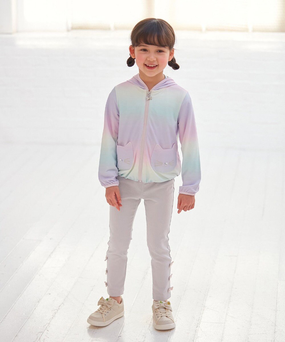 ANY KIDS UVカット さらさら パーカー 