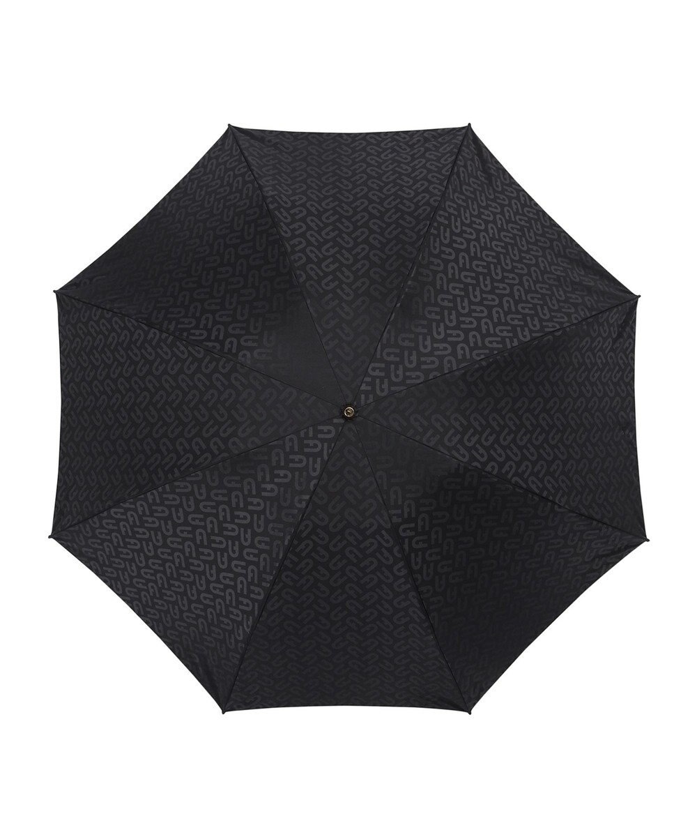 MOONBAT FURLA 折りたたみ傘 モノグラムジャガード UV 8本骨 日本製 