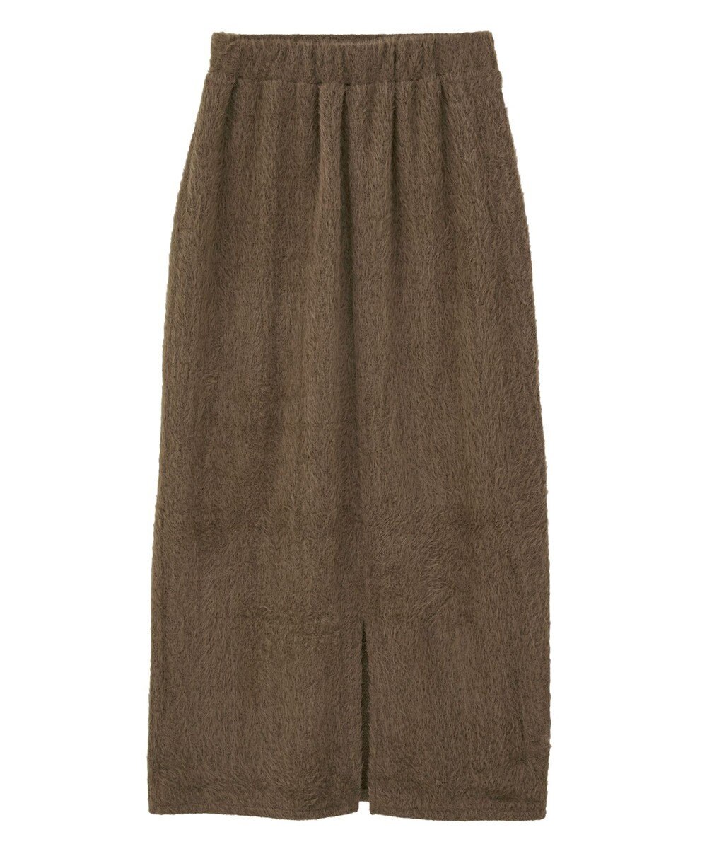 Green Parks 楽ちんシャギーＩラインスカート 