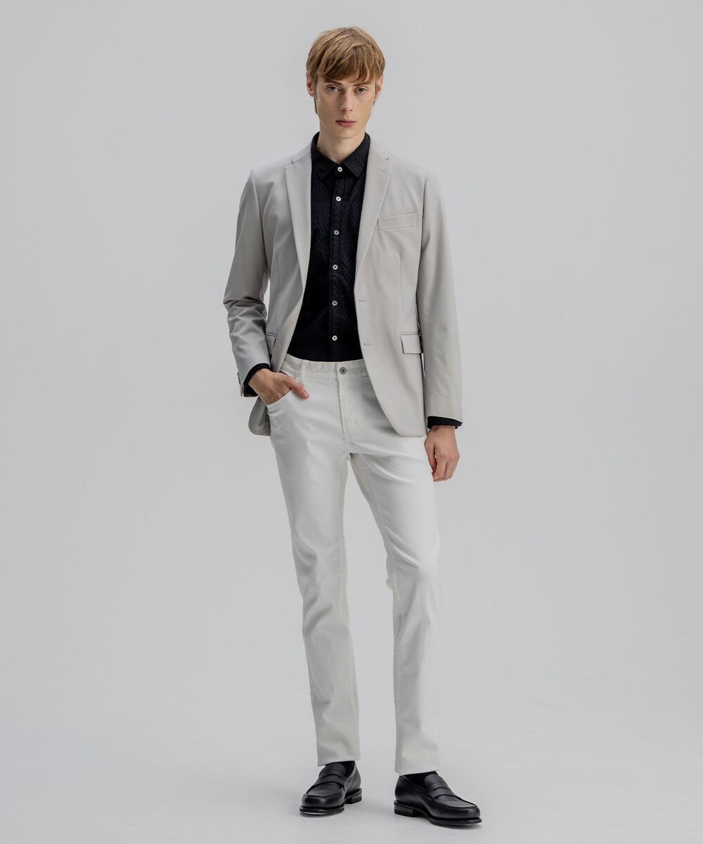 JOSEPH HOMME アロージャガードストレッチ　レギュラーカラーシャツ 