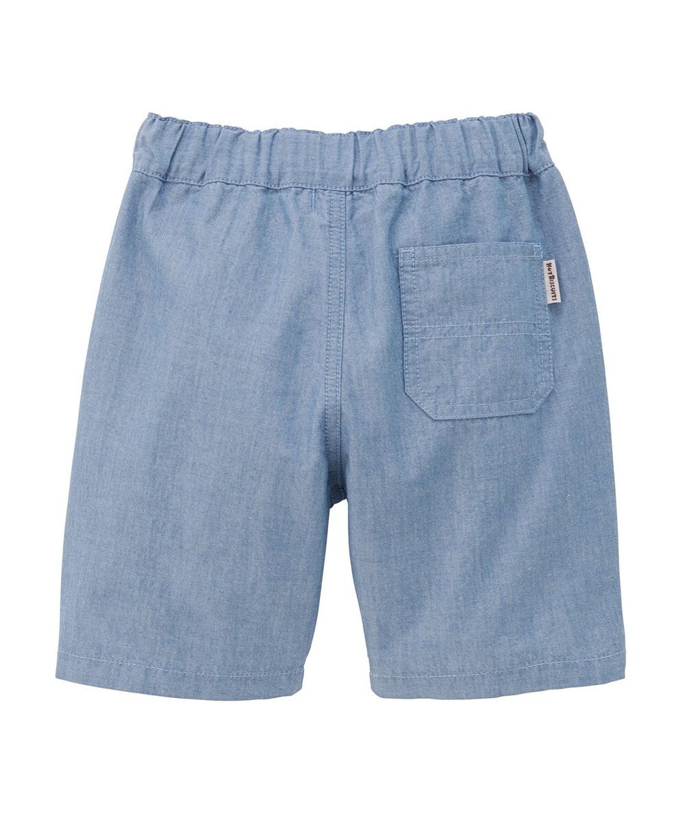 MIKI HOUSE HOT BISCUITS 【80-120cm】 パステルロゴ 6分丈パンツ 