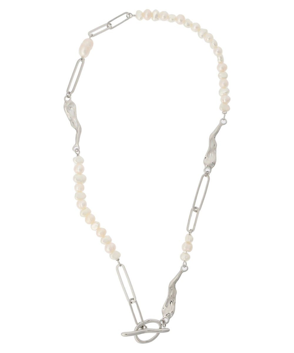 Green Parks ｅｖｅｒｙ　ｗａｌｋ．淡水パールミックスネックレス 