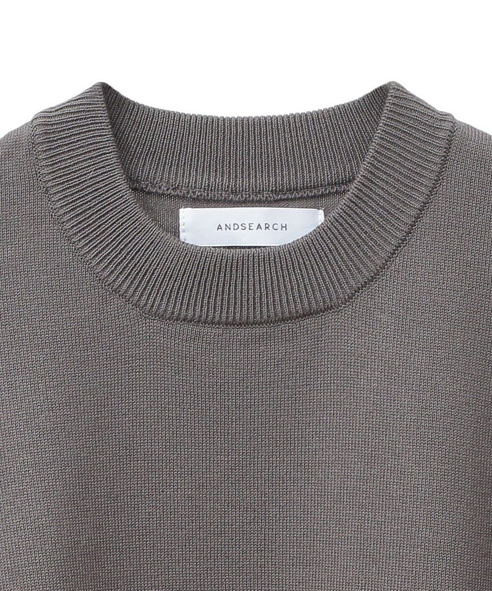 Green Parks ・ＡＮＤＳＥＡＲＣＨ　ニット５分袖プルオーバー 