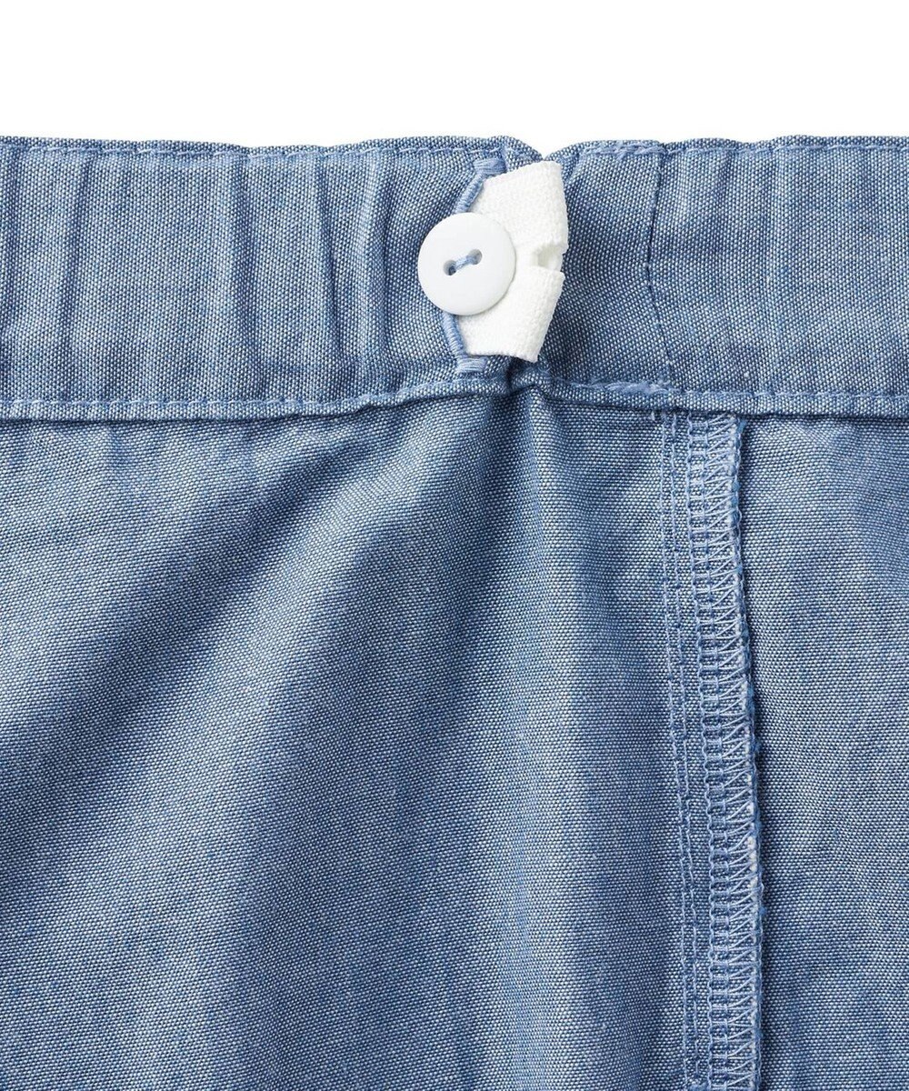 MIKI HOUSE HOT BISCUITS 【80-120cm】 パステルロゴ 6分丈パンツ 