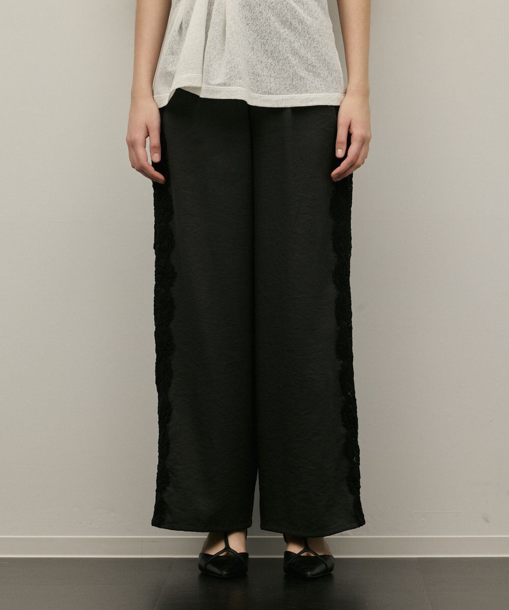 GRACE CONTINENTAL サイドレースパンツ 