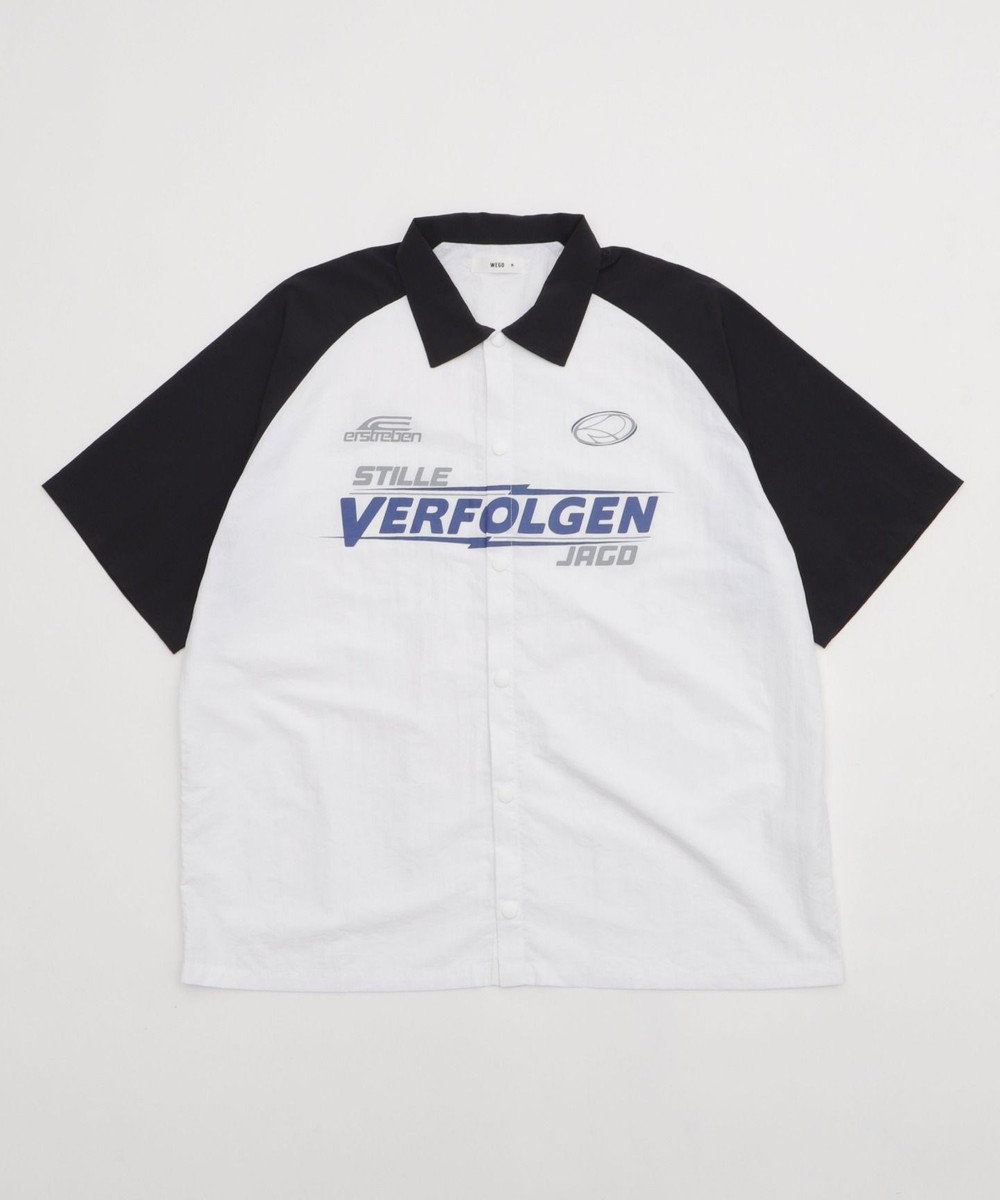 WEGO 【ユニセックス着用ITEM】ラグラングラフィックシャツ（SS） 