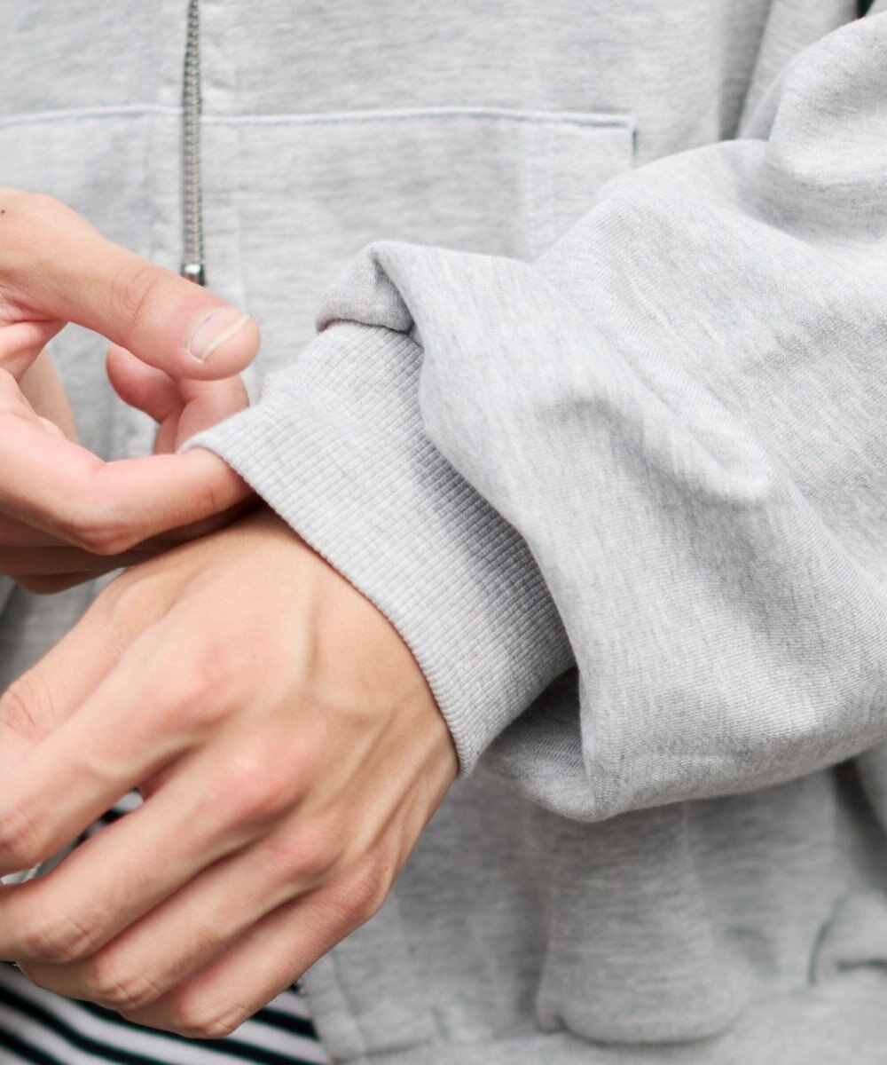 WEGO 【ユニセックス着用ITEM/MLサイズ展開】バルーンBIGダブルZIPパーカー 