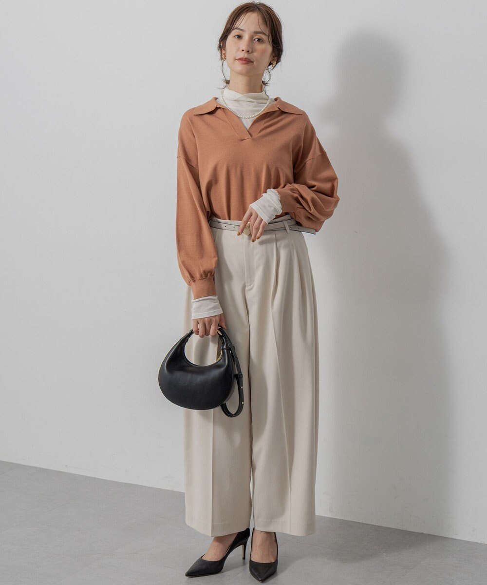 組曲 【加藤ローサさん着用】キャットショルダー バッグ 