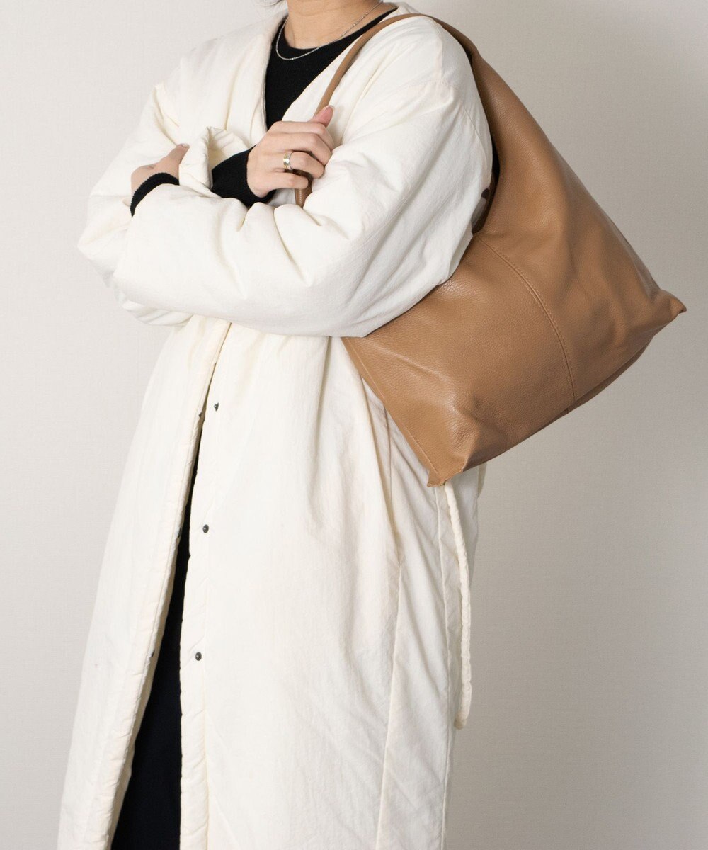 INTER-CHAUSSURES 【ANDREA CARDONE】シュリンクレザーショルダーバッグ 