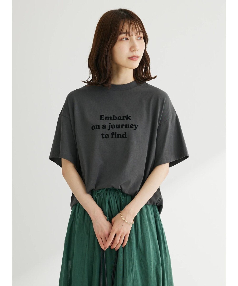 Green Parks ブロックロゴオーバーサイズＴシャツ 