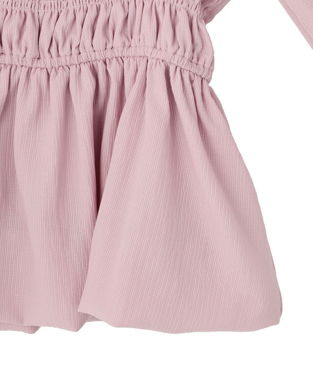 earth music&ecology バルーンヘムブラウス 