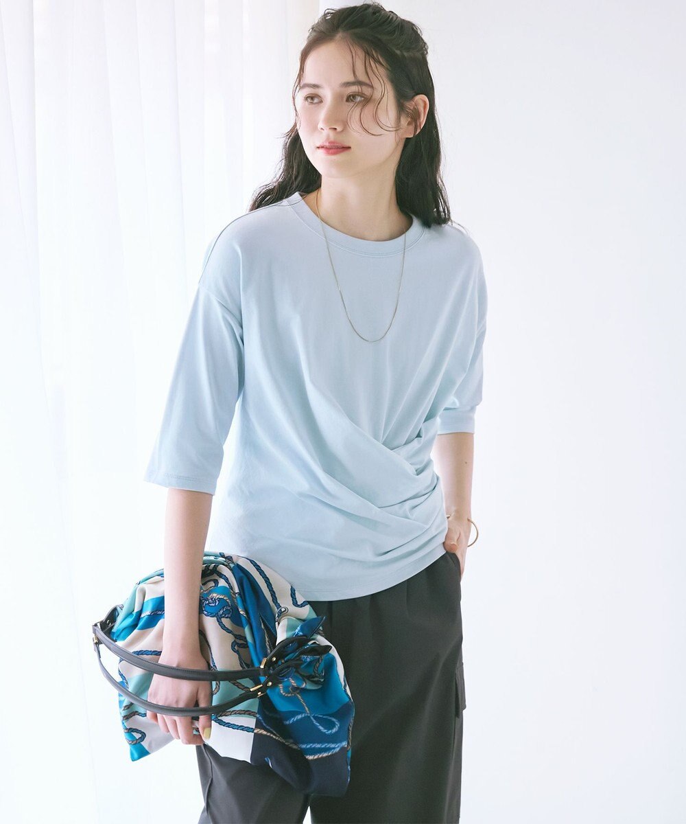 23区 【撥水加工/洗える】ナイロン2WAYストレッチ パラシュート パンツ 