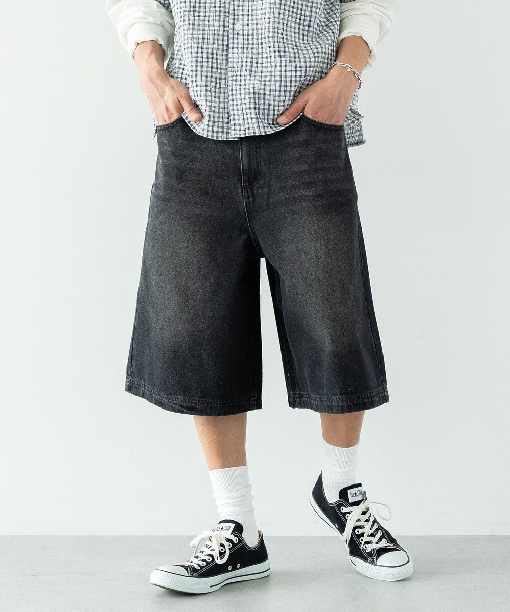 CRAFT STANDARD BOUTIQUE デニムバギーショーツ 