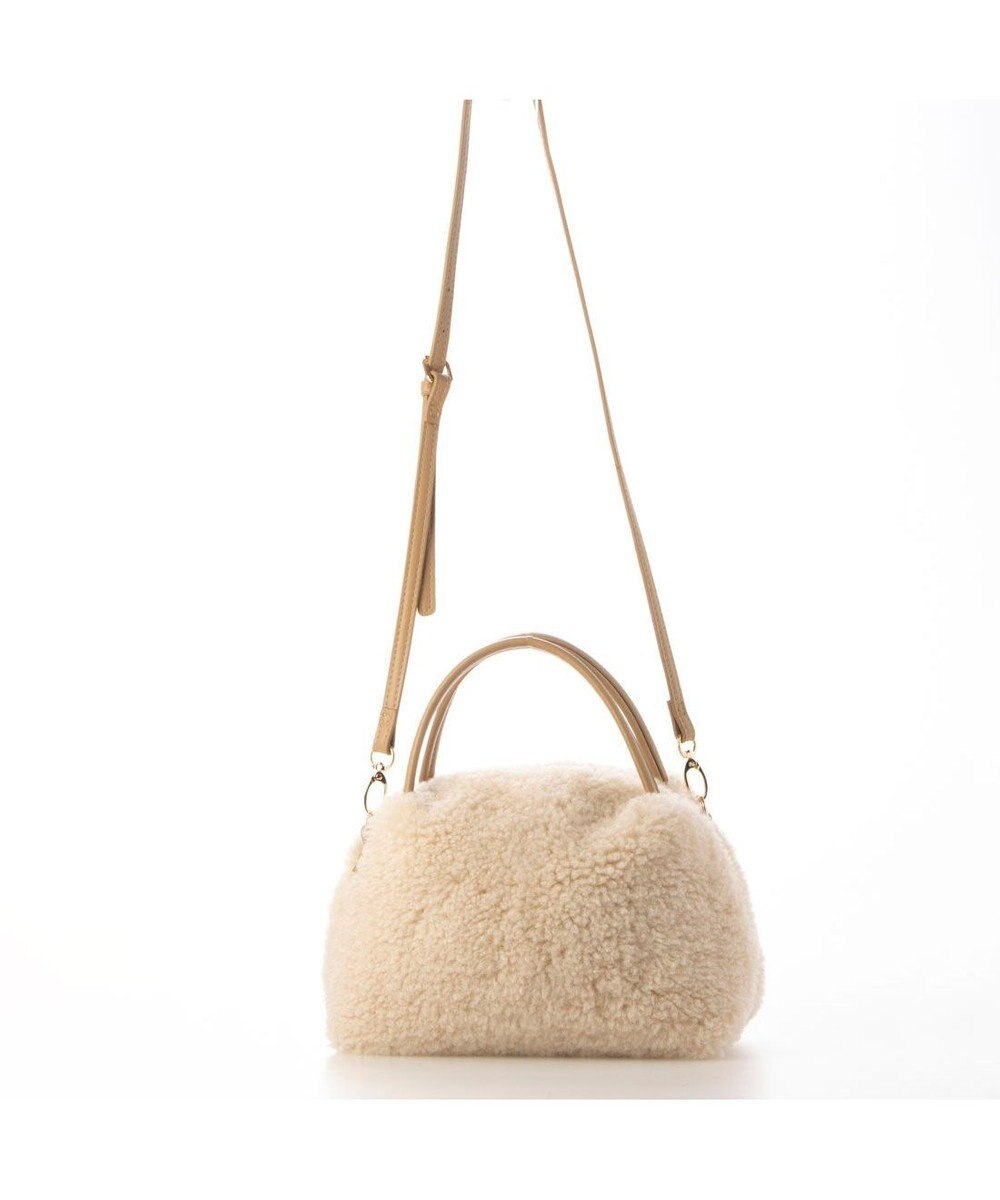 UNBILLION カシュカシュ cachecache / ボアボックスミニトートバッグ 