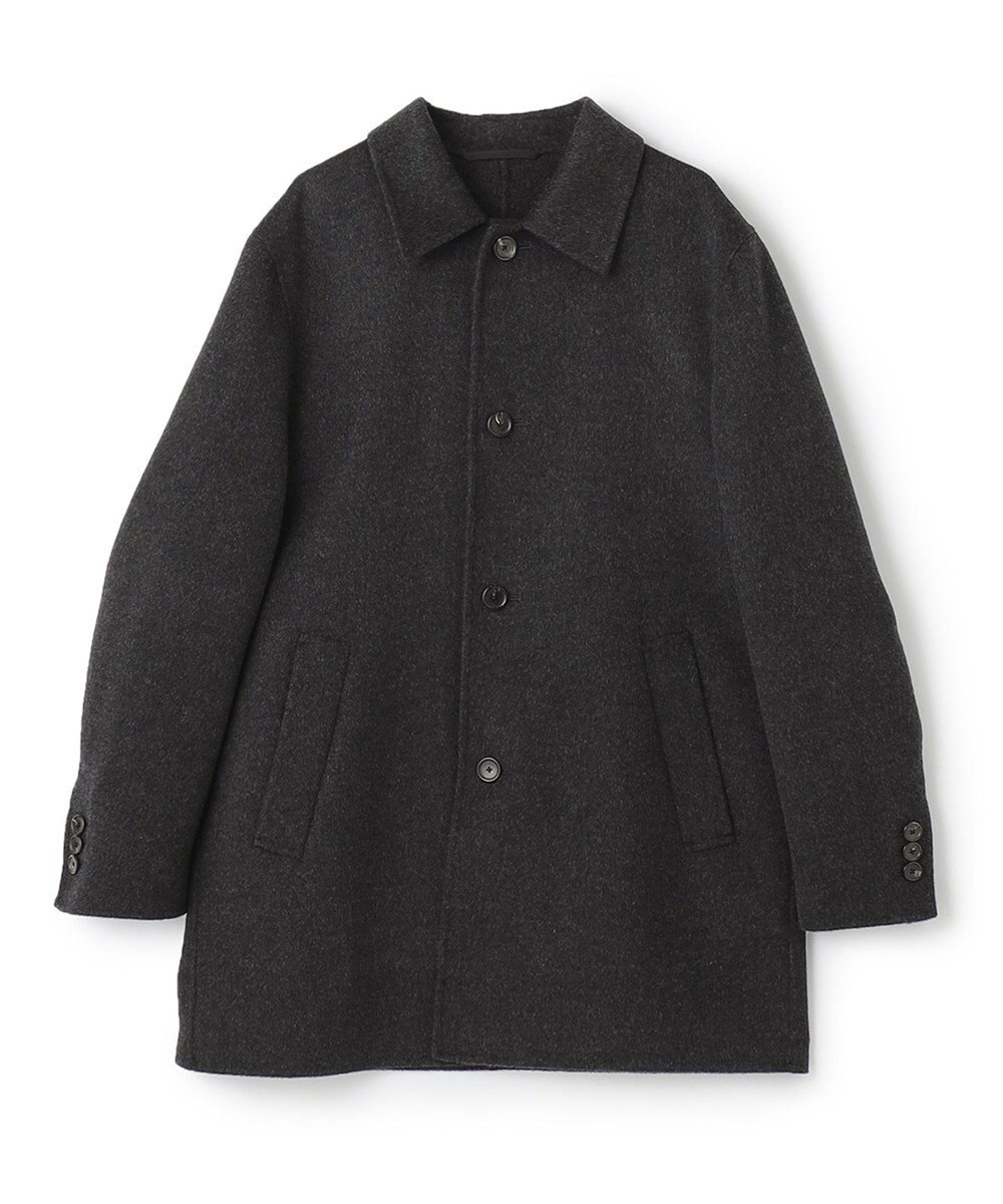 JOSEPH HOMME DOUBLE FACE CASHMERE  BALMACHAN COAT グレー系