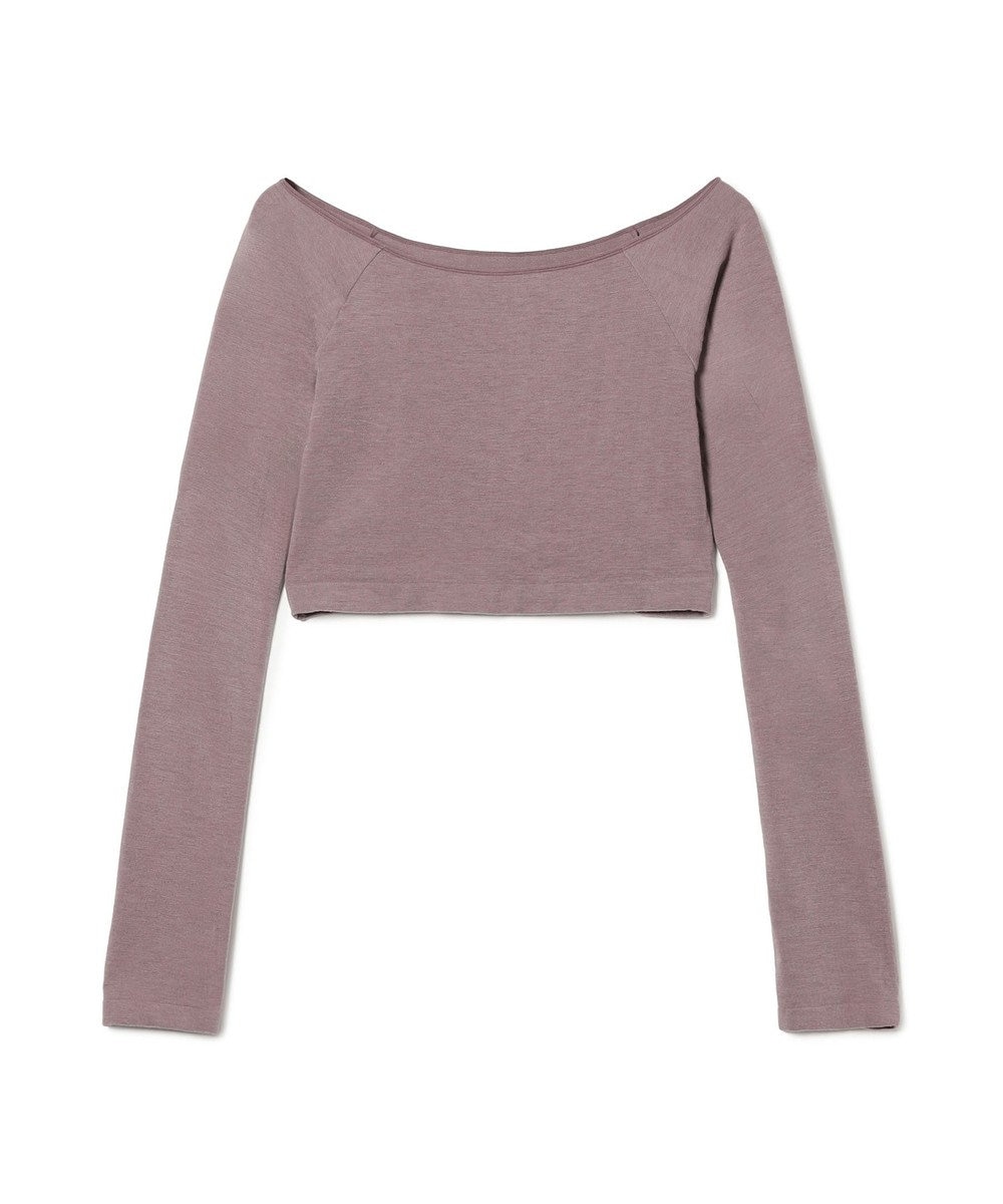 Chacott ラウンドネック・ショートトップ (サーモギア(R)糸使用） 