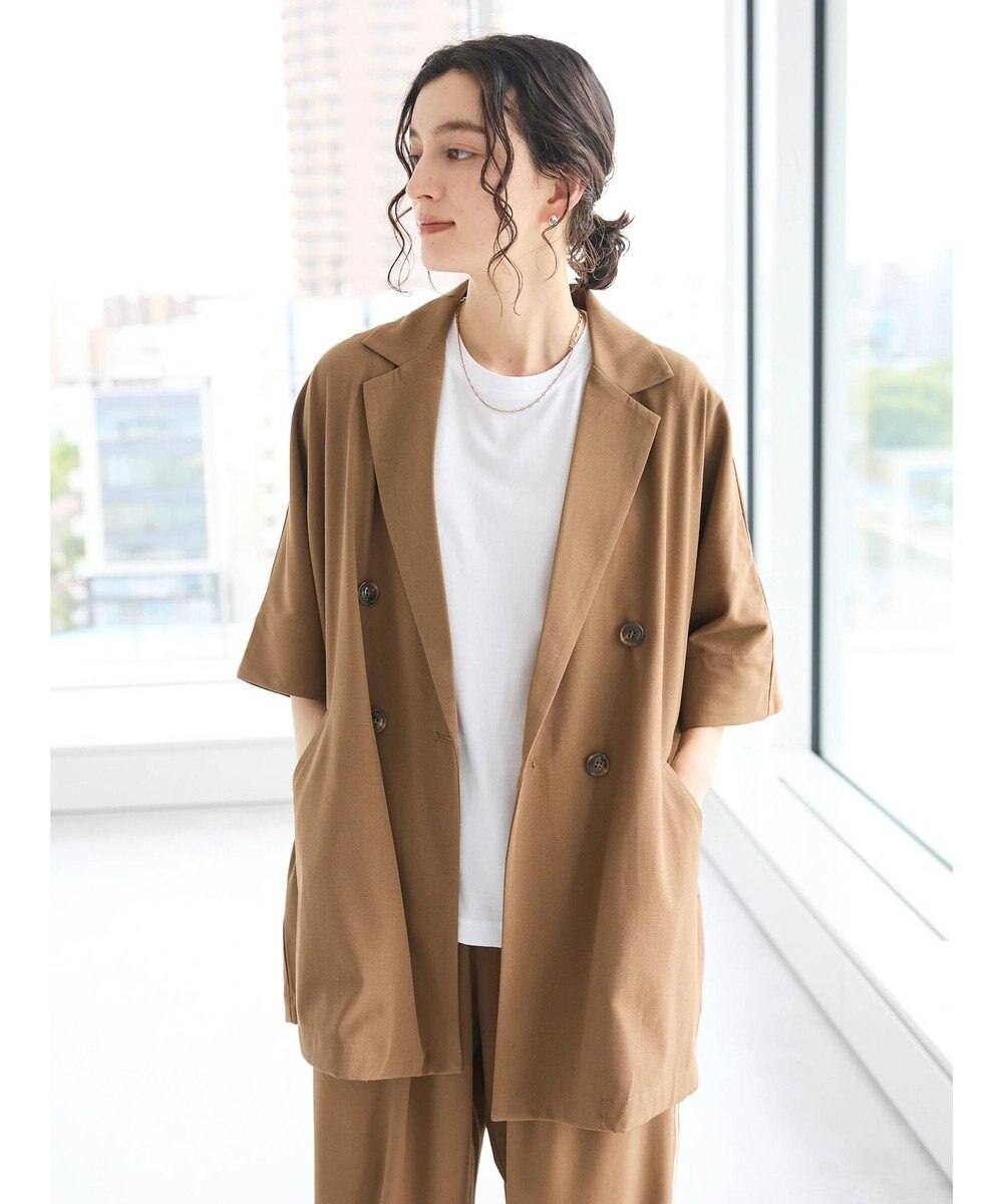 CRAFT STANDARD BOUTIQUE 半袖テーラードジャケット 