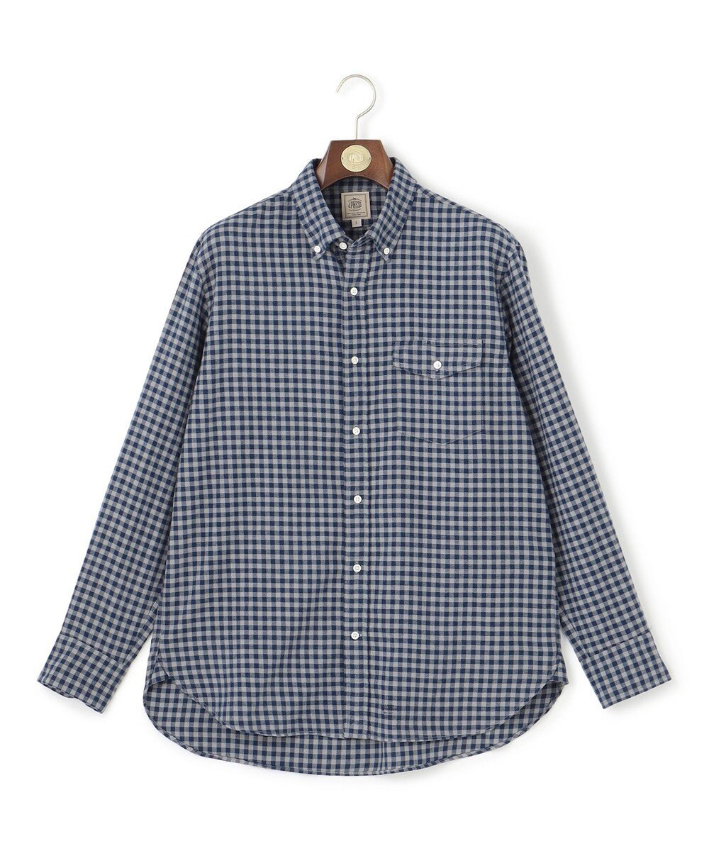 J.PRESS MEN 【WEB・一部店舗限定】フランネルギンガムチェックシャツ / B.D. 