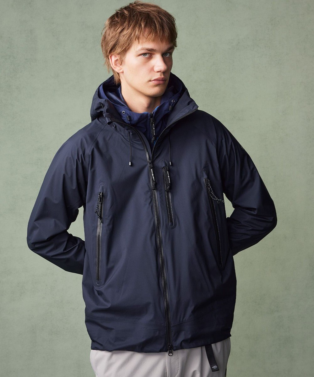 JOSEPH ABBOUD MOUNTAIN 【軽量/撥水/防風/透湿/ライナードッキング対応】ウルトラフライナイロン マウンテンシェルパーカー 