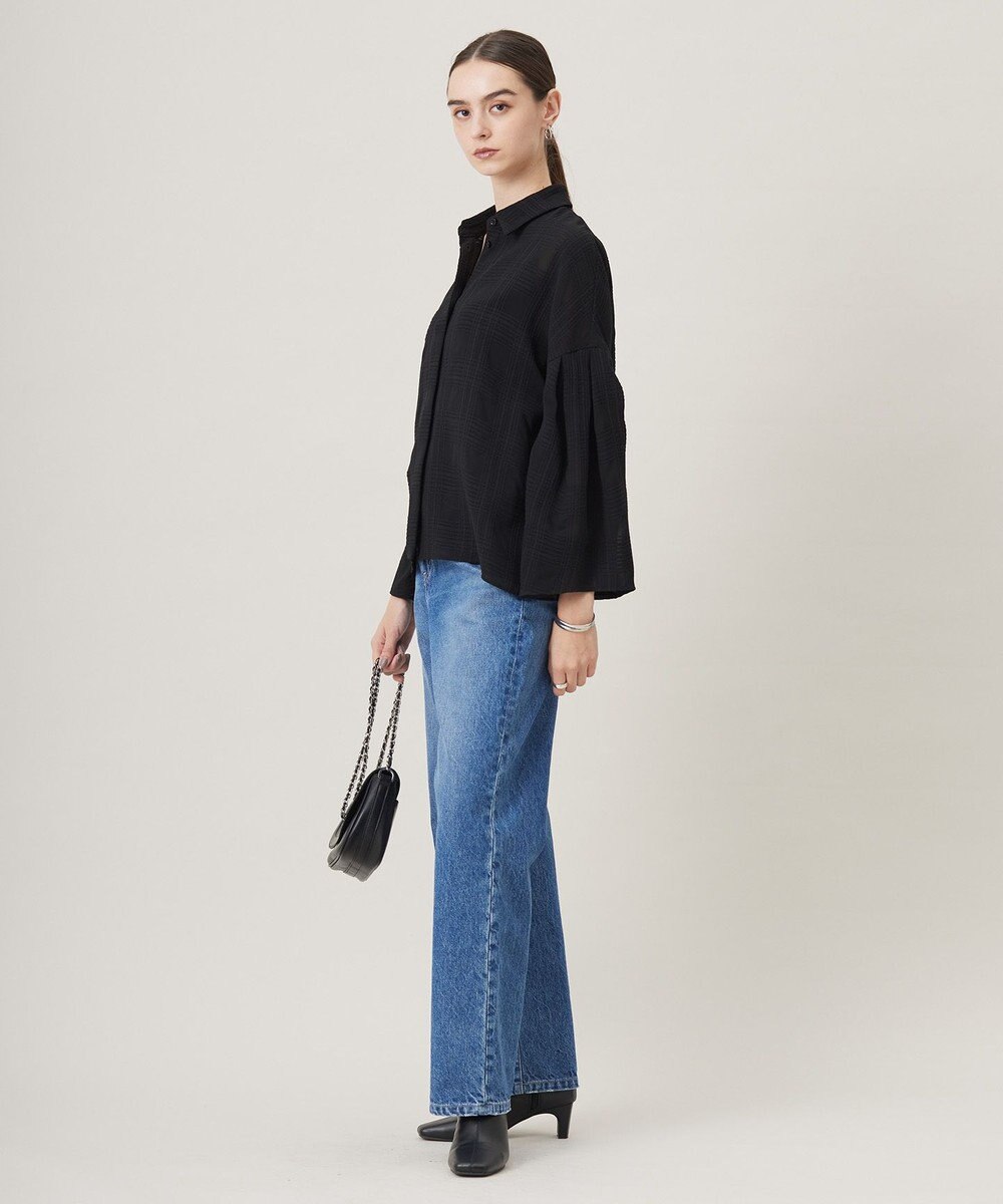 ICB 【日本製・洗える】SASHIKO CHECK シャツ 