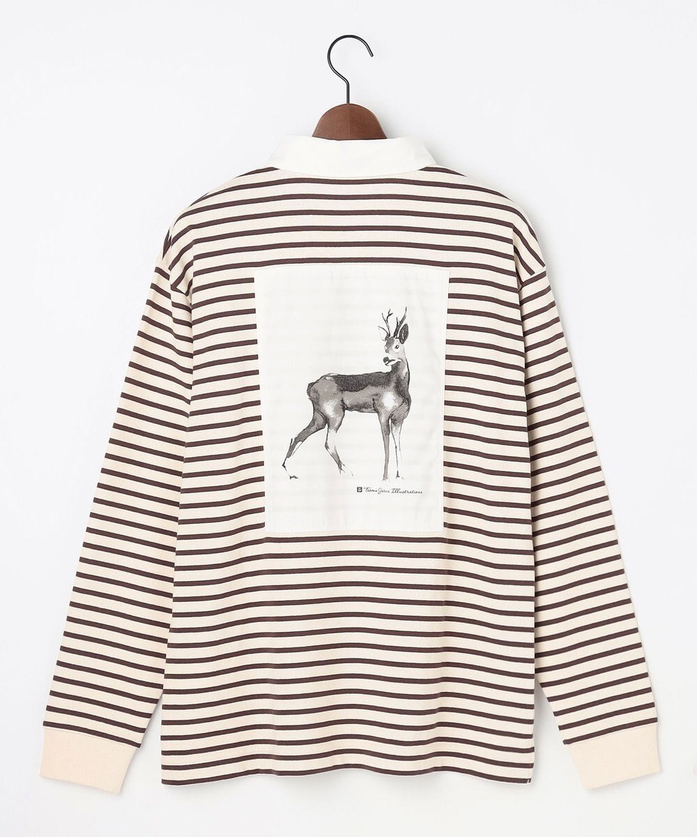 JOSEPH ABBOUD MOUNTAIN 【テーム・ヤルヴィモチーフ】ラガーシャツ 