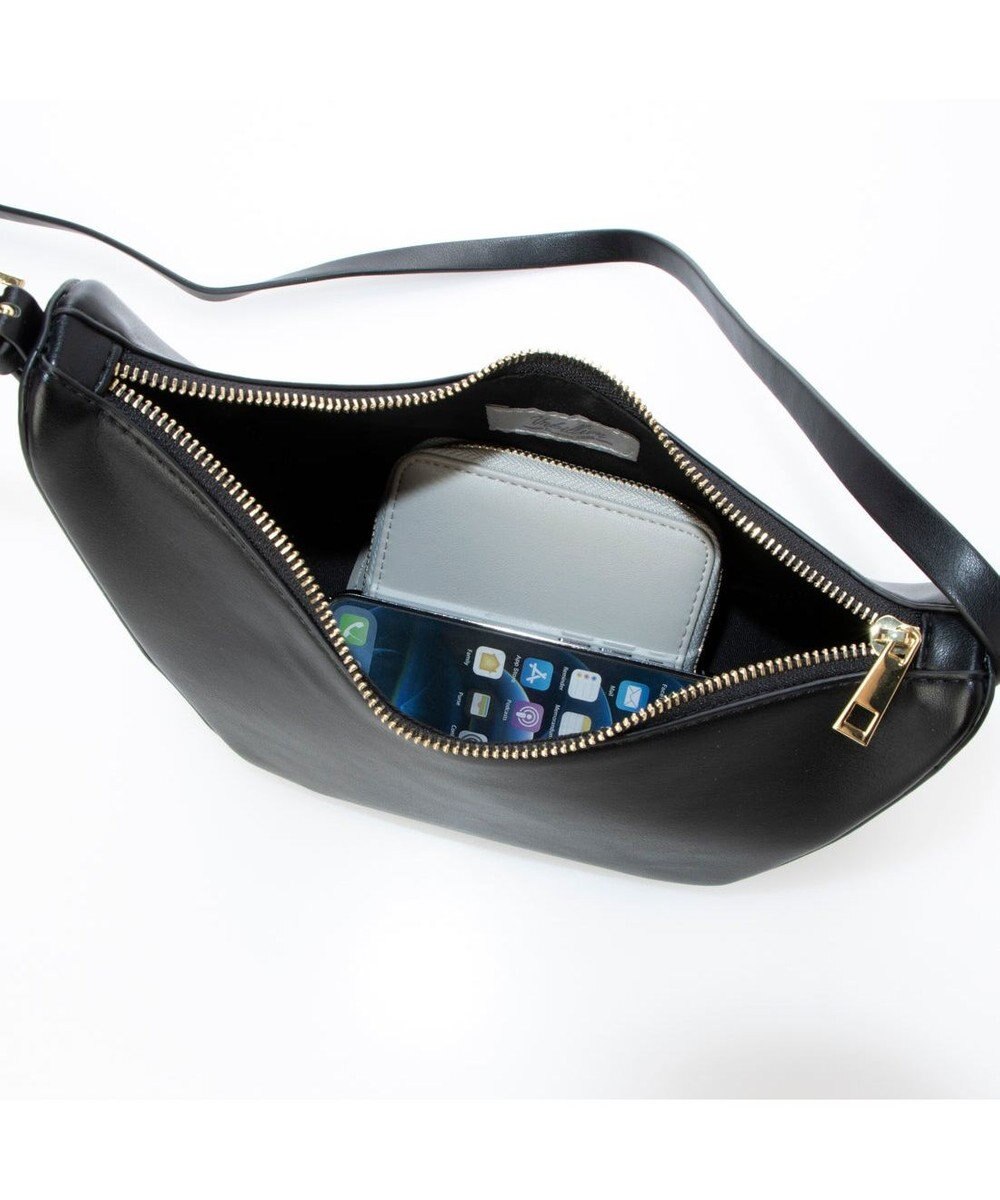 UNBILLION カシュカシュ cachecache / アシンメトリー舟型ショルダーバッグ 