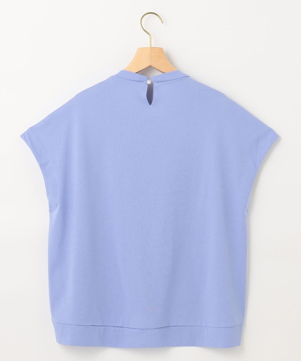 組曲 【汗ジミ防止・撥水】GIZAプレーティング天竺フレンチスリーブ カットソー 