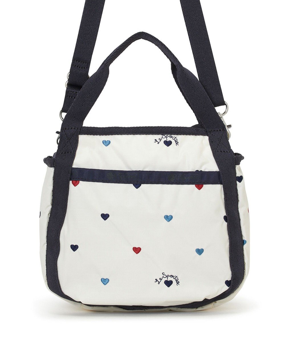 LeSportsac SMALL JENNI/トリコロールハートエンブロイダリー 