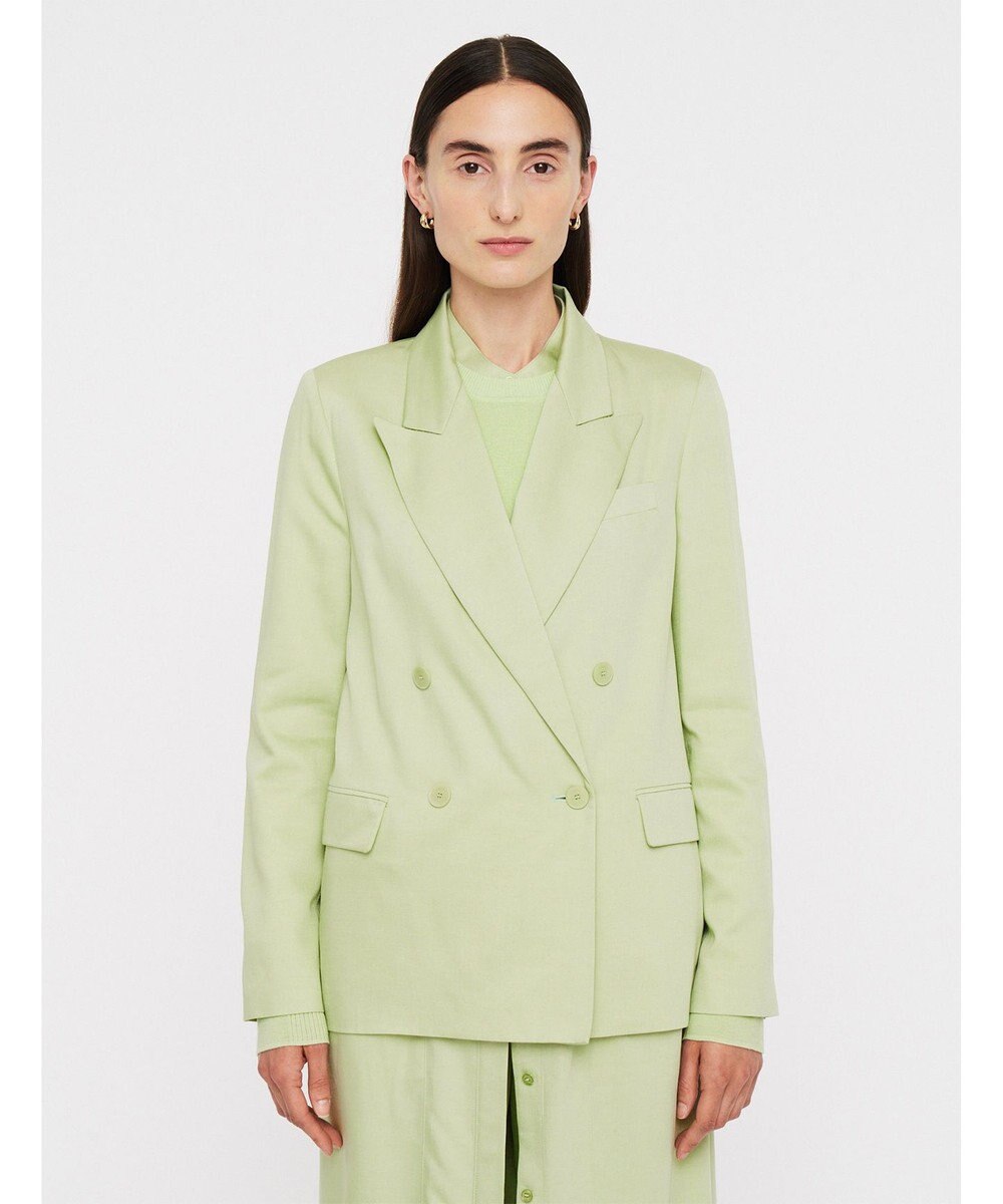 JOSEPH ソフトビスコーステーラリング　ダブルブレステッドジャケット 